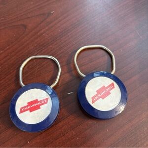 Set Of 2 Vintage Chevrolet Key Chains